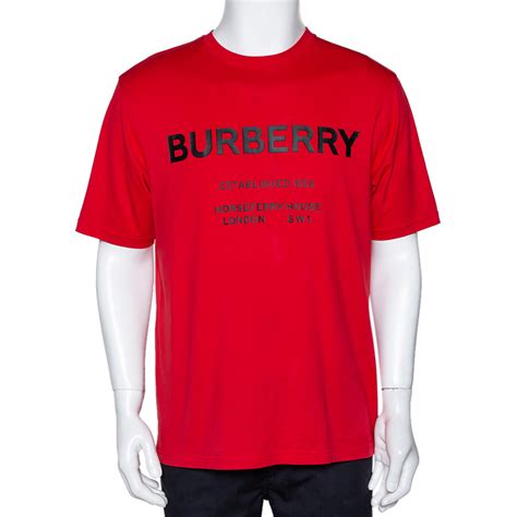 red burberry shirt|Burberry t shirt price 41000.